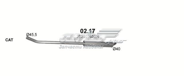Вихлопна труба 0217 POLMOSTROW