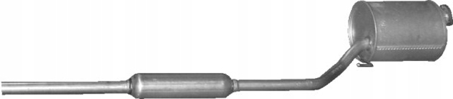 Середній глушник 0601 POLMOSTROW