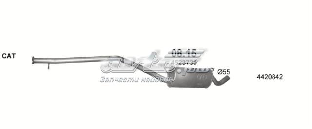 Вихлопна труба 0815 POLMOSTROW