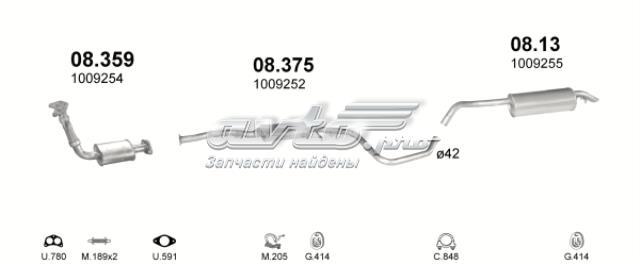 Амортизатори задні 08359 POLMOSTROW