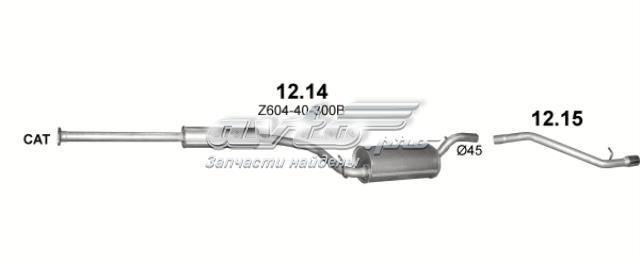 Глушник, середня і задня частина 1215 POLMOSTROW