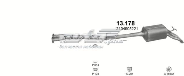 Вихлоп 13178 POLMOSTROW