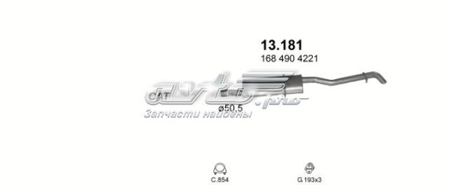 Вихлопна труба 13181 POLMOSTROW