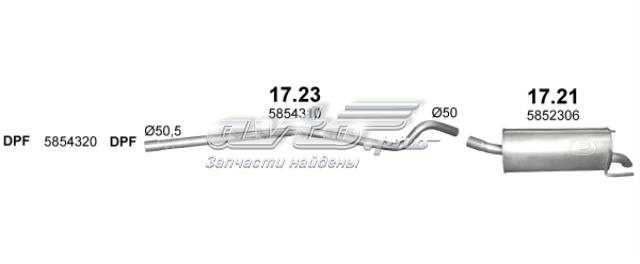 Глушник, центральна частина 1723 POLMOSTROW