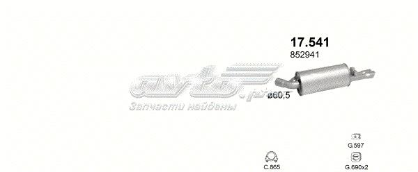 Вихлопна труба 17541 POLMOSTROW