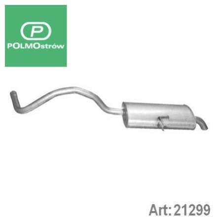 Глушник задній 21299 POLMOSTROW