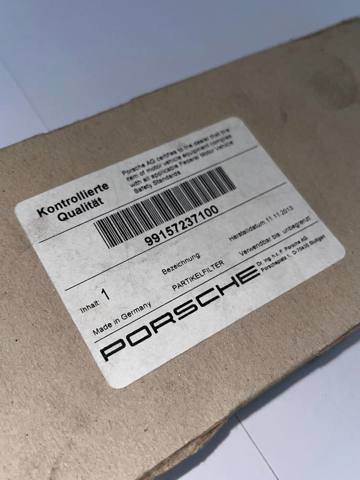 Повітряний фільтр салону 99157237100 PORSCHE