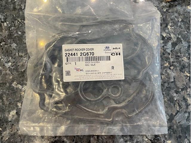 Прокладка кришки клапанної  224412G670 HYUNDAI