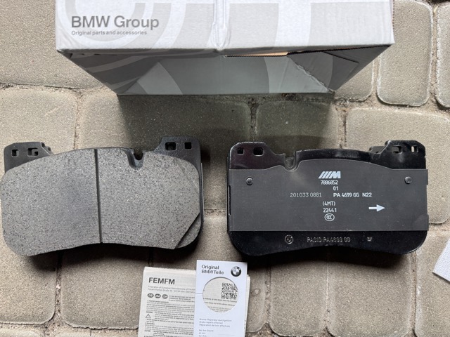 Гальмівні колодки 34107883262 BMW