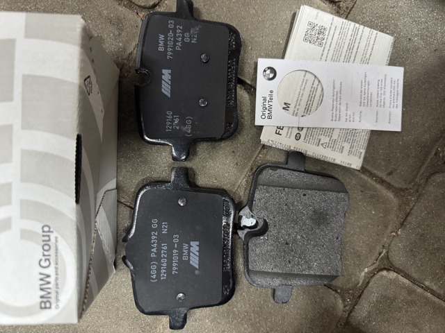 Задні гальмівні колодки 34207883269 BMW