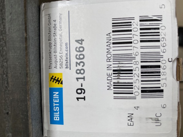Амортизатори задні 19183664 BILSTEIN