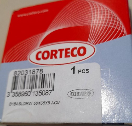 Сальник редуктора переднього моста 01031878B CORTECO