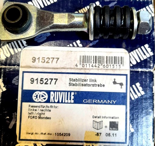 Стійка стабілізатора, заднього 915277 RUVILLE