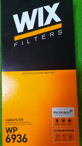 Фільтр салону WP6936 WIX