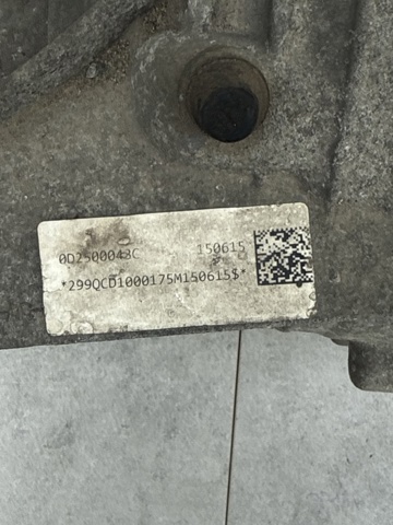 Редуктор колісний моста заднього 0D2500043C VAG