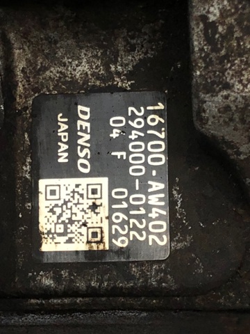 ПНВТ 16700AW402 NISSAN