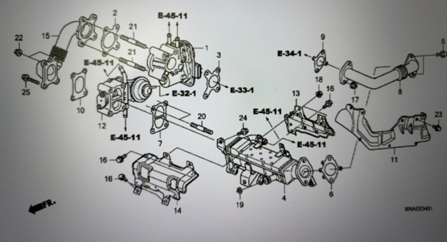 Пульсари 18730RFWG01 HONDA