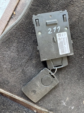 Ключ замка запалювання 285977505R RENAULT