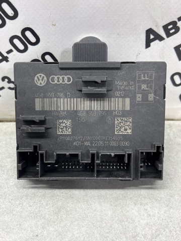 Блок комфорту задніх дверей 4G8959795D VAG