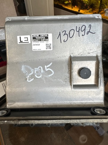 Комп'ютер двигуна 8966160F80 TOYOTA