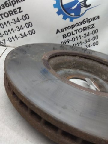 Диск гальмівний передній 8R0615301 VAG