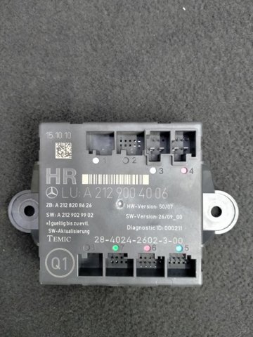 Блок управління комфорту A2129004006 MERCEDES