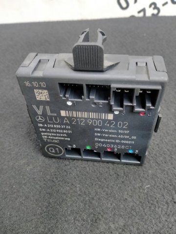 Блок комфорту передніх дверей A2129004202 MERCEDES