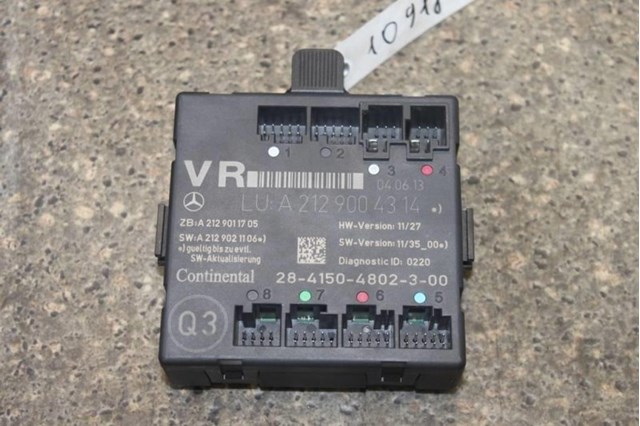 Блок комфорту передніх дверей A2129004314 MERCEDES