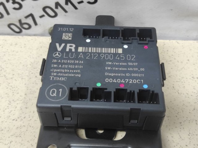 Блок комфорту передніх дверей A2129004502 MERCEDES