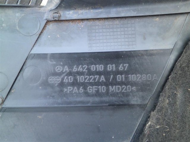 Екран двигуна A6420100167 MERCEDES