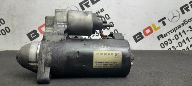 Стартер двигуна A6519062800 MERCEDES