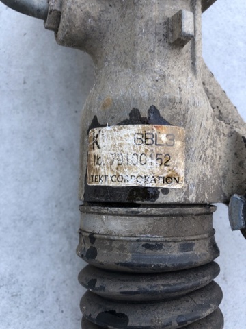 Рульова рейка BBL332110A MAZDA
