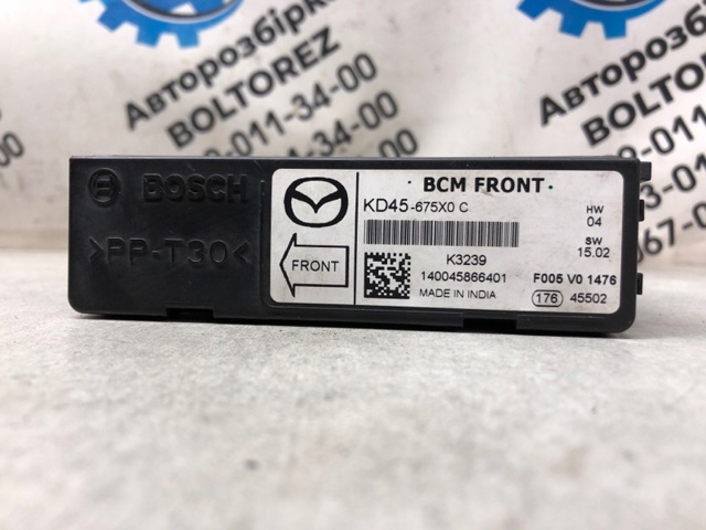Блок комфорту KD45675X0D MAZDA