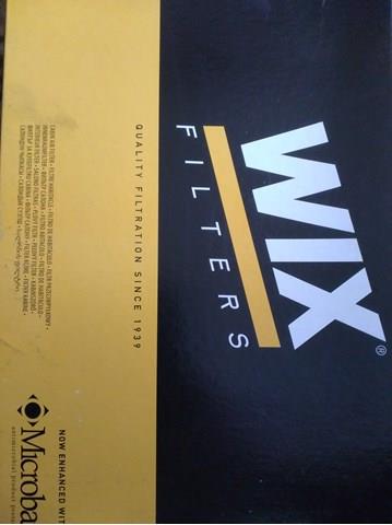 Фільтр, повітря у внутрішній простір 24578 WIX