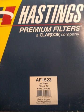 Фільтр повітряний AF1523 HASTINGS