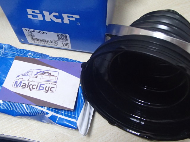 Пильник ШРКШ внутрішній, передній півосі VKJP8025 SKF