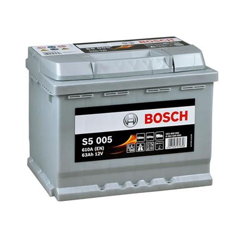 Bosch s5 акумулятор 63а-год / 610a /175190242/ 14,849кг (виводи -+) 0092S50050