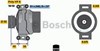 Генератор 0124615018 BOSCH