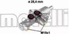 Циліндр гальмівний, головний 050771 METELLI