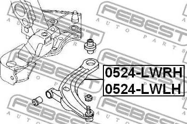 Ходова 0524LWLH FEBEST