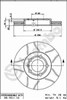 Гальмо дискове переднє 09701175 BREMBO