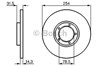 Гальмо дискове переднє 0986478345 BOSCH