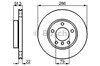 Гальмо дискове переднє 0986478513 BOSCH