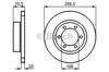 Гальмо дискове переднє 0986478698 BOSCH