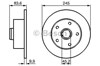 Диск гальмівний задній 0986478759 BOSCH