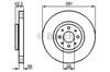 Ротор гальмівний 0986478855 BOSCH