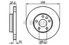 Ротор гальмівний 0986478893 BOSCH