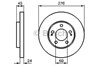 Ротор гальмівний 0986479035 BOSCH