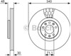 Ротор гальмівний 0986479092 BOSCH