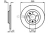 Диск заднього гальма 0986479194 BOSCH